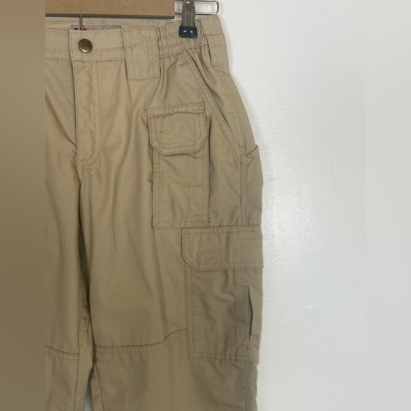 5.11 Tactical Women’s Cargo Pants Size 4 Tan Law Enforcement Workwear Straight - Picture 3 of 11